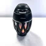 Dikaou Flame Atmosphere Bluetooth Speaker, Led Color Changing Light 6.75" Tall. Fixed Price $12.00.