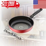 9.4" Nonstick Frying Pan Food-grade Stainless Steel Honeycomb Free Spatula. Fixed Price $17.99.