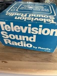 Vintage Randix Television Sound Radio Tv - 803 Working With Box!. Fixed Price $15.00.