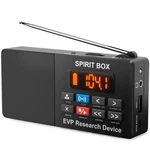 Paranormic Spirit Box Kit Compact Ghost Hunting Equipment With Fast Black. Fixed Price $131.20.