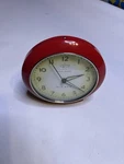 Westclox Big Ben Style 6 Reproduction Red Quartz Alarm Clock. Fixed Price $55.00.