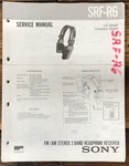 Sony SRF-R6 Portable Radio / Receiver Service Manual *original* #1. Fixed Price $14.97.