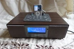 Sangean WR-5 Stereo Am/fm Clock Radio Ipod Dock With No Remote. Works Great.. Fixed Price $35.00.