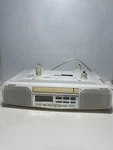 Sony Under Cabinet Mega Bass ICF-CD513 Amfm Kitchen Clock Radio Player Tested. Fixed Price $17.85.