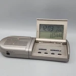 Sharper Image Design Travel Companion Alarm Clock With Intruder Tested. Fixed Price $14.97.