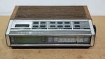 General Electric Woodgrain Clock Radio Model No. 7-4652A Tested Works Green. Fixed Price $20.00.