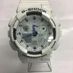 Casio G-shock GA-100A-7AJF White Analog Digital Watch Big Case Japan Working. Fixed Price $90.00.