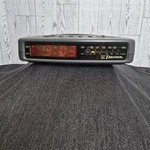 Emerson Model CK5027 Digital Alarm Clock Radio - Silver 1990'S Tested/works. Fixed Price $14.95.