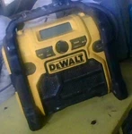 Dewalt DCR018 Radio. Fixed Price $65.00.