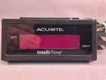 Acu-rite Alarm Clock Corded Backup Battery Black 7 Time Zones Desktop Tested. Fixed Price $11.04.