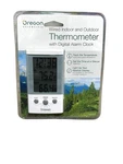 Oregon Scientific THT312 Wired Indoor Outdoor Thermometer Digital Alarm Clock. Fixed Price $39.99.