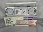 Centurion Am/fm Portable Radio Model E276R White Tested Works Great!. Fixed Price $65.00.