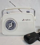 Byronstatics AM66 Retro Look Am/fm Portable Radio. Fixed Price $18.24.