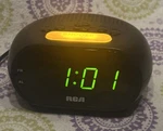 Rca Digital Alarm Clock With Night Light Model RCD20-A Tested. Fixed Price $34.99.