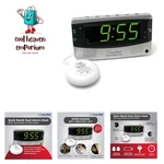Sonic Bomb Extra Dual Alarm Clock With Large Display-, Silver. Fixed Price $74.99.