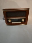 Wolverine Retro Am/fm Bluetooth Tabletop Radio RSR100 Untested, No Ac Adapter. Fixed Price $25.00.