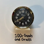 2020 Equity By Crosse Brass Wind Up Bell Alarm Clock Analog Metal Case Retro. Fixed Price $23.66.