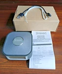 Oregon Scientific Smart Travel Clock CP100 With Bluetooth Music. Fixed Price $55.00.