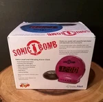Sonic Alert Bomb SBB500SS Vibrating Alarm Clock Pink. Fixed Price $47.57.