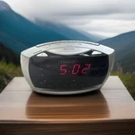 Emerson Research Smart Set Alarm Clock Am/fm Radio Model CKS3030 Tested Working. Fixed Price $26.21.