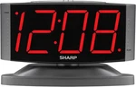 Sharp Home Led Digital Alarm Clock Swivel Base - Outlet Powered, Simple. Fixed Price $23.49.
