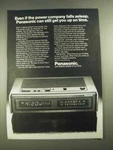 1978 Panasonic RC-320 Fm/am Electronic Digital Clock Radio. Fixed Price $17.99.