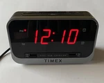 Timex Digital Alarm Clock Dual Usb Ports Night Light T1300. Fixed Price $12.99.
