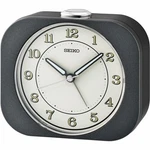 Seiko Kyoda Bedroom Alarm Clock Metal Black Standard Modern Bedside. Fixed Price $39.00.