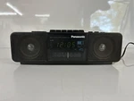Vintage Panasonic RC-X250 Stereo Clock Radio Cassette Recorder Good Condition. Fixed Price $23.00.