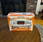 Vtg Yorx Under-cabinet Am/fm Radio, Alarm Clock: C1610, Kitchen Space Saver. Fixed Price $49.99.