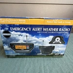 Alert Works EAR-10 Weather Radio Black S.a.m.e. Alarm Battery Back-up. Fixed Price $59.99.