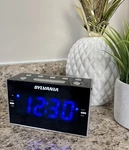 Sylvania Digital Alarm Clock Radio Am Fm Model: SCR1053. Fixed Price $14.09.