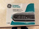 Ge 7-4613 Compact Clock Electronic Digital Radio Alarm Nib Never Used. Fixed Price $49.95.