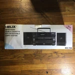 Helix HX-706 Boombox Am/fm Radio Cassette Karaoke Mic Tested Working New. Fixed Price $200.00.