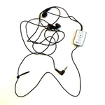 Philips AE500 Earphones Genuine Fm Tuner W/ Earbuds Tested Working. Fixed Price $5.95.