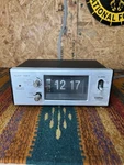 Copal MG-111 Flip Clock Vintage Alarm Black Mcm 70S Space Japan Works (read). Fixed Price $119.99.