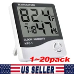 Thermometer Indoor Digital Lcd Hygrometer Temperature Humidity Alarm Clock. Fixed Price $67.99.