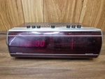 Vintage Westclox Led Digital Clock-radio 80080 Fm/am Wood-grain Finish Working. Fixed Price $74.99.