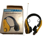 Sonnet Headset Sportsman Am/fm Stereo Headphone Radio FMC-2700 1980S New. Fixed Price $23.99.