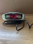 Timex T109S Digital Alarm Clock Radio, Tested & Works, Wear On Left Side Screen. Fixed Price $11.85.