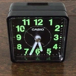 Casio Quartz Neobrite Analog Clock Mini 2.25X2.25 Retro Table TQ140 Travel Alarm. Fixed Price $23.00.