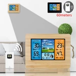 Wireless Digital Lcd Color Weather Station Clock Calendar Humidity Thermometer. Fixed Price $35.48.