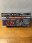 Vtg Radio Shack Digital Led Extra Loud Alarm Clock W/ Night Light 6300790 Works. Fixed Price $26.97.