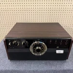 Victrola Empire Bluetooth 6-IN-1 Record Player VTA-370B.2, Brown (used)d #2381. Fixed Price $29.98.