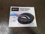 Gpx Dual Alarm Clock Radio Digital Am Fm Led Display Battery Backup Black, New. Fixed Price $16.50.