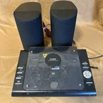 Coby CX-CD377 Stereo System Am/fm Radio Aux W/ Speakers Tested No Remote. Fixed Price $34.99.