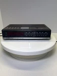 Emerson Alarm Clock Am/fm Radio Model No. RED5511B Wood Grain Design Vtg Tested. Fixed Price $12.95.