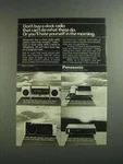 1984 Panasonic Clock Radio RC-6610 RC-T400 RC-6810. Fixed Price $17.99.