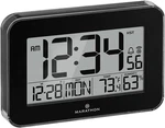 Marathon Crystal Framed Atomic Wall Clock - Black Model CLO30060BK. Fixed Price $23.19.