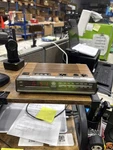 General Electric 7-4624B Woodgrain Digital Am/fm Clock Radio Snooze Alarm. Fixed Price $22.50.